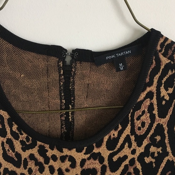 Pink Tartan Print Dress - Picture 3 of 5